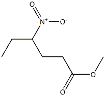 methyl 4-nitrohexanoate,13064-28-3,结构式