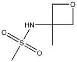 N-(3-甲基氧杂环丁烷-3-基)甲磺酰胺, 1306605-70-8, 结构式