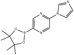 1309981-52-9 2-(1H-imidazol-1-yl)-5-(4,4,5,5-tetramethyl-1,3,2-dioxaborolan-2-yl)pyrazine