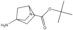 tert-butyl 4-amino-2-azabicyclo[2.2.1]heptane-2-carboxylate Struktur