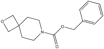 benzyl 2-oxa-7-azaspiro[3.5]nonane-7-carboxylate 结构式