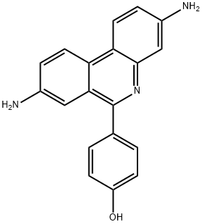 4-(3,8-diaminophenanthridin-6-yl)phenol Structure