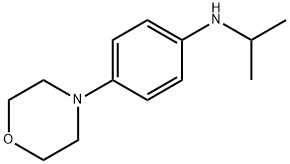 4-(morpholin-4-yl)-N-(propan-2-yl)aniline Structure