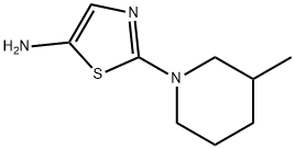 5-Amino-2-(3-methylpiperidin-1-yl)thiazole Struktur