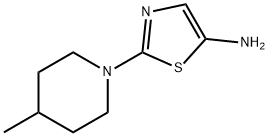 5-Amino-2-(4-methylpiperidin-1-yl)thiazole Struktur