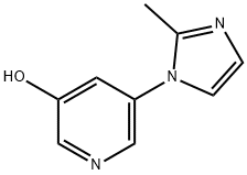 1314356-85-8 3-Hydroxy-5-(2-methylimidazol-1-yl)pyridine