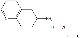 5,6,7,8-tetrahydroquinolin-6-amine dihydrochloride Struktur