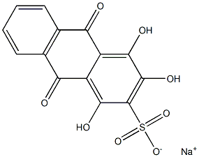 1328-07-0 1,3,4-Trihydroxy-9,10-dihydro-9,10-dioxoanthracene-2-sulfonic acid sodium salt