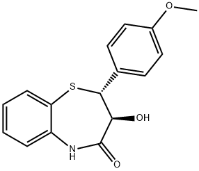 地尔硫卓杂质 4, 132830-17-2, 结构式
