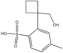 4-甲基苯磺酸环丁基甲基酯 结构式