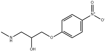[2-hydroxy-3-(4-nitrophenoxy)propyl](methyl)amine 化学構造式