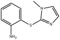 2-[(1-methyl-1H-imidazol-2-yl)sulfanyl]aniline|2-[(1-甲基-1H-咪唑-2-基)硫烷基]苯胺