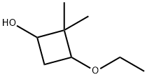 3-ethoxy-2,2-dimethylcyclobutan-1-ol Structure