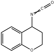 4-isocyanato-3,4-dihydro-2H-1-benzopyran Structure