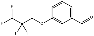 3-(2,2,3,3-四氟丙氧基)苯甲醛,133487-66-8,结构式