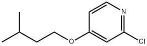 2-Chloro-4-(3-methylbutoxy)pyridine 结构式