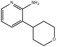 3-(OXAN-4-YL)PYRIDIN-2-AMINE Struktur
