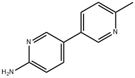 5-(6-甲基吡啶-3-基)吡啶-2-胺 结构式