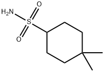 4,4-dimethylcyclohexane-1-sulfonamide Structure