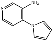3-AMINO-4-(1H-PYRROL-1-YL)PYRIDINE Structure
