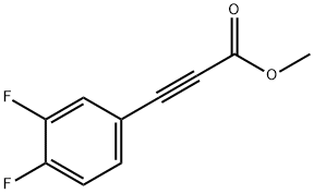 methyl 3-(3,4-difluorophenyl)propiolate Structure