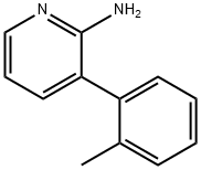 2-AMINO-3-(2-TOLYL)PYRIDINE Structure