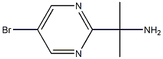 5-Bromo-2-(2-Aminopropan-2-yl)pyrimidine Struktur
