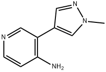 3-(1-METHYL-1H-PYRAZOL-4-YL)PYRIDIN-4-AMINE Structure