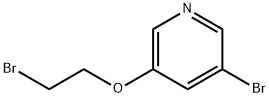 3-Bromo-5-(2-bromoethoxy)pyridine Structure