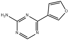 4-(3-Furyl)-1,3,5-triazin-2-amine Structure