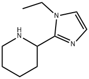 2-(1-ethyl-1H-imidazol-2-yl)piperidine Struktur