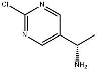 (S)-1-(2-chloropyrimidin-5-yl)ethan-1-amine Structure