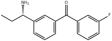 3-((1S)-1-Aminopropyl)phenyl 3-fluorophenyl ketone|