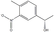 (1S)-1-(4-methyl-3-nitrophenyl)ethan-1-ol Structure