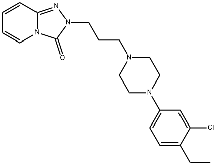 盐酸曲唑酮杂质, 1346599-35-6, 结构式