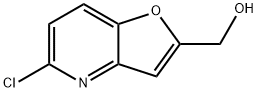 {5-CHLOROFURO[3,2-B]PYRIDIN-2-YL}METHANOL,1347814-95-2,结构式