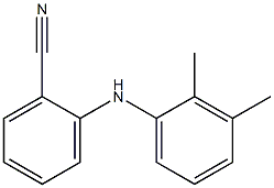 2-[(2,3-dimethylphenyl)amino]benzonitrile Structure