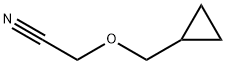 2-(cyclopropylmethoxy)acetonitrile Structure