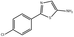 5-Amino-2-(4-chlorophenyl)thiazole,1353853-61-8,结构式