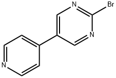 2-Bromo-5-(4-pyridyl)pyrimidine Structure