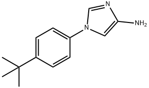 4-Amino-1-(4-tert-butylphenyl)imidazole,1353855-74-9,结构式