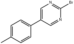 2-Bromo-5-(4-tolyl)pyrimidine,1353856-33-3,结构式