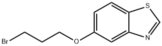Benzothiazole, 5-(3-bromopropoxy)- Structure