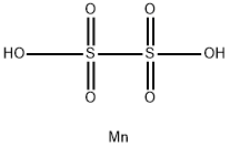 连二硫酸锰(Ⅱ) 结构式