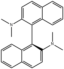 S-N,N,N',N'-tetramethyl-1,1'-binaphthyldiamine Struktur