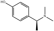 4-(1-(dimethylamino)ethyl)phenol 2,3-dihydroxysuccinate Structure