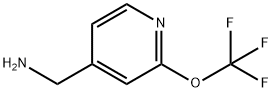 (2-(三氟甲氧基)吡啶-4-基)甲胺,1361696-54-9,结构式