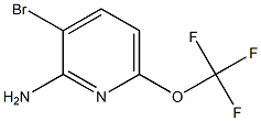 3-bromo-6-(trifluoromethoxy)pyridin-2-amine Struktur