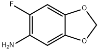 5-AMINO-6-FLUORO-1,3-BENZODIOXOLE Structure