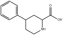 2-Piperidinecarboxylic acid, 4-phenyl- Structure